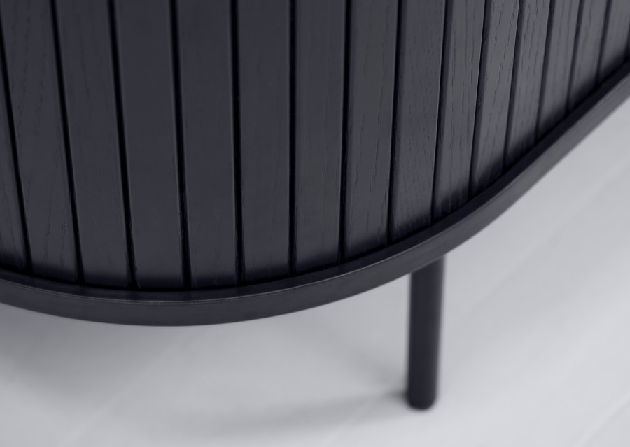 Kavos staliukas juodo ąžuolo 60x120 cm NOLA