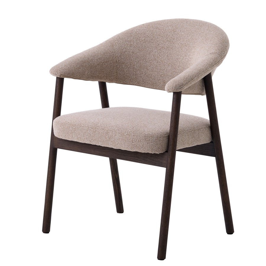 Kėdė ąžuolo spalva espresso ELK