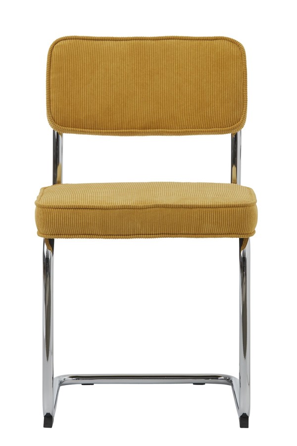 Kėdė geltonas velvetas RUPERT