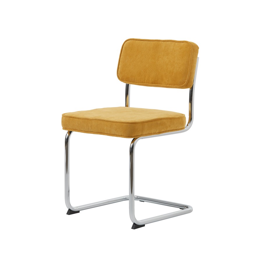 Kėdė geltonas velvetas RUPERT