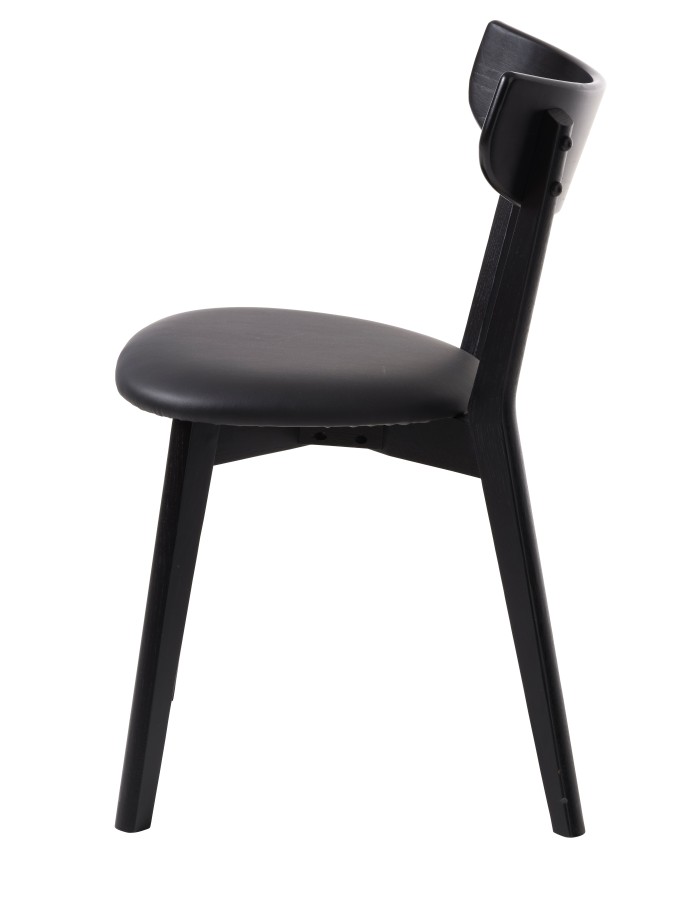 Kėdė juoda eco oda PERO