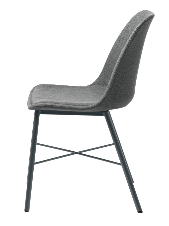 Kėdė tamsiai pilka (medžiaginė) WHISTLER