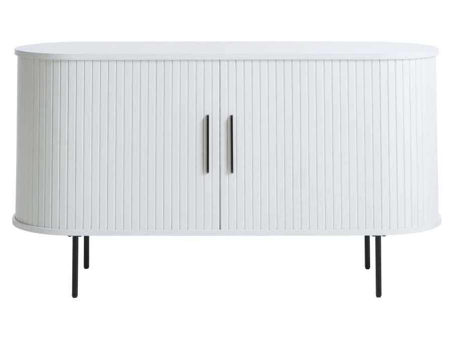 Komoda balto ąžuolo 140 cm NOLA