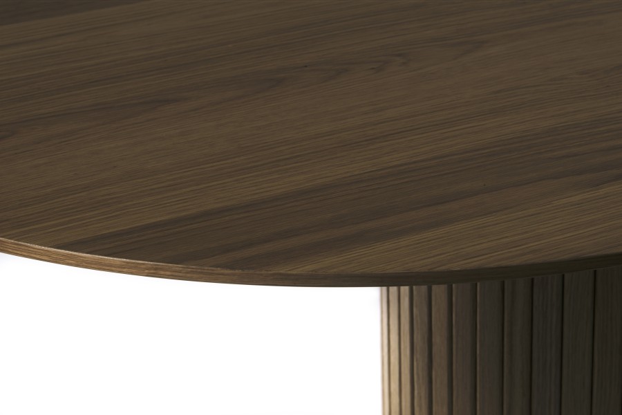 Stalas rūkyto ąžuolo P180-230 cm NOLA