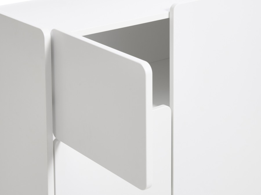 Balta spintelė 80 cm BERA