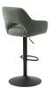 Baro kėdė žalia COWLEY