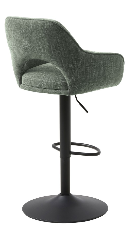 Baro kėdė žalia COWLEY