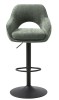 Baro kėdė žalia COWLEY