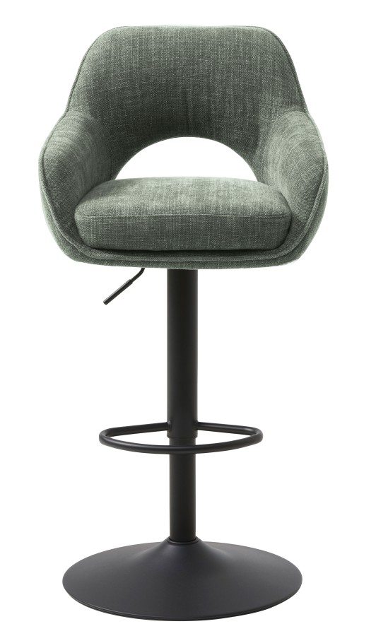 Baro kėdė žalia COWLEY