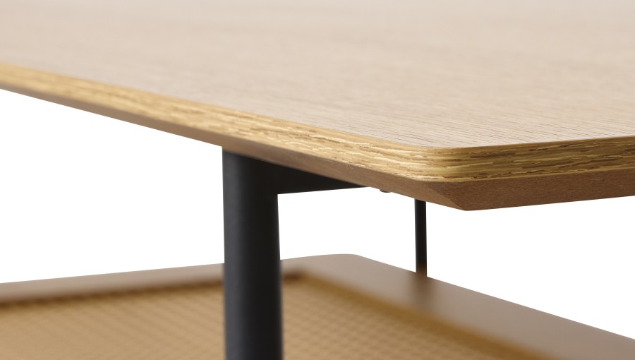 Kavos staliukas šviesus 55x110 cm  PENSACOLA