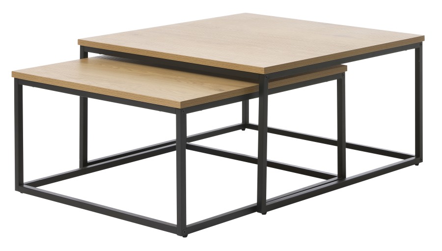 Kavos staliukų rinkinys 75x75 cm  CESURA