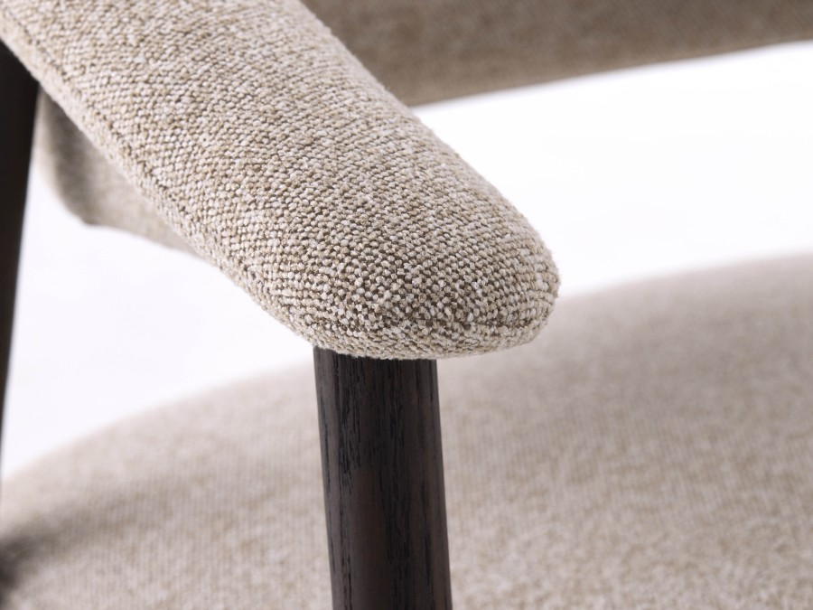 Kėdė ąžuolo spalva espresso ELK