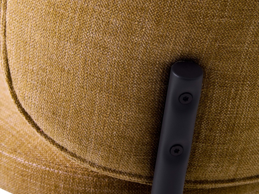 Kėdė garstyčių spalva SWAN