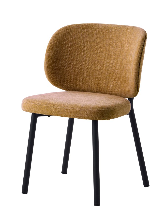 Kėdė garstyčių spalva SWAN