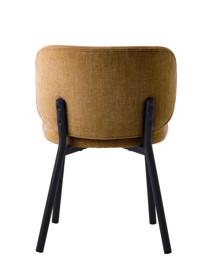 Kėdė garstyčių spalva SWAN