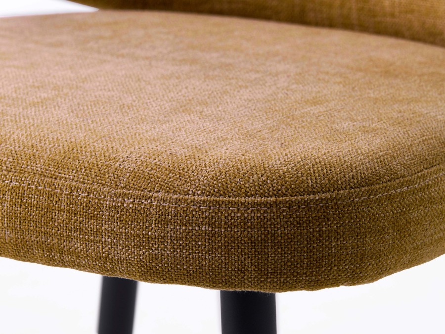 Kėdė garstyčių spalva SWAN