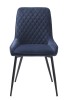 Kėdė, mėlynas aksomas  MILTON