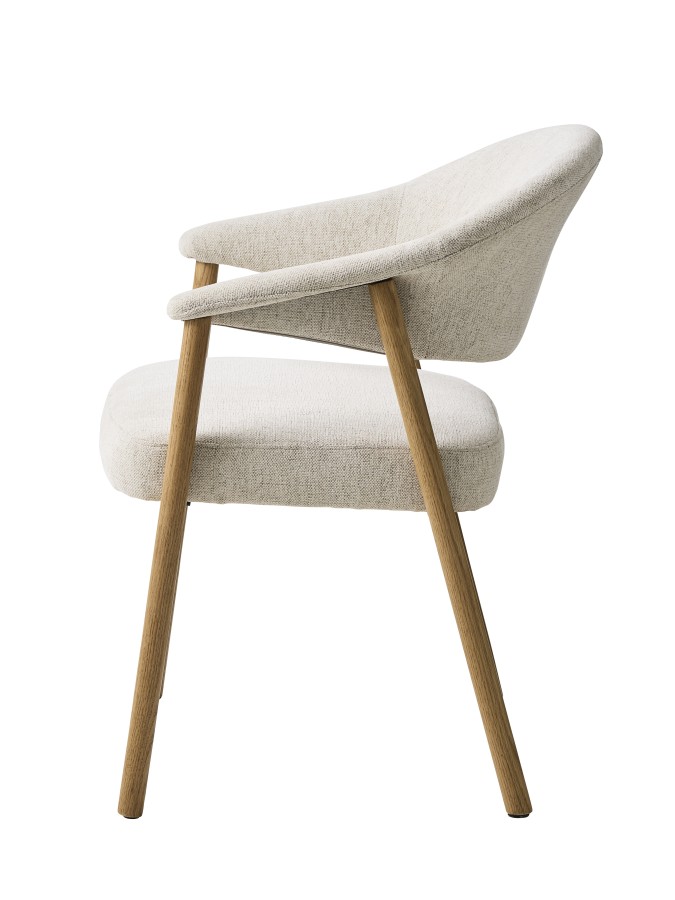 Kėdė natūralaus ąžuolo ELK