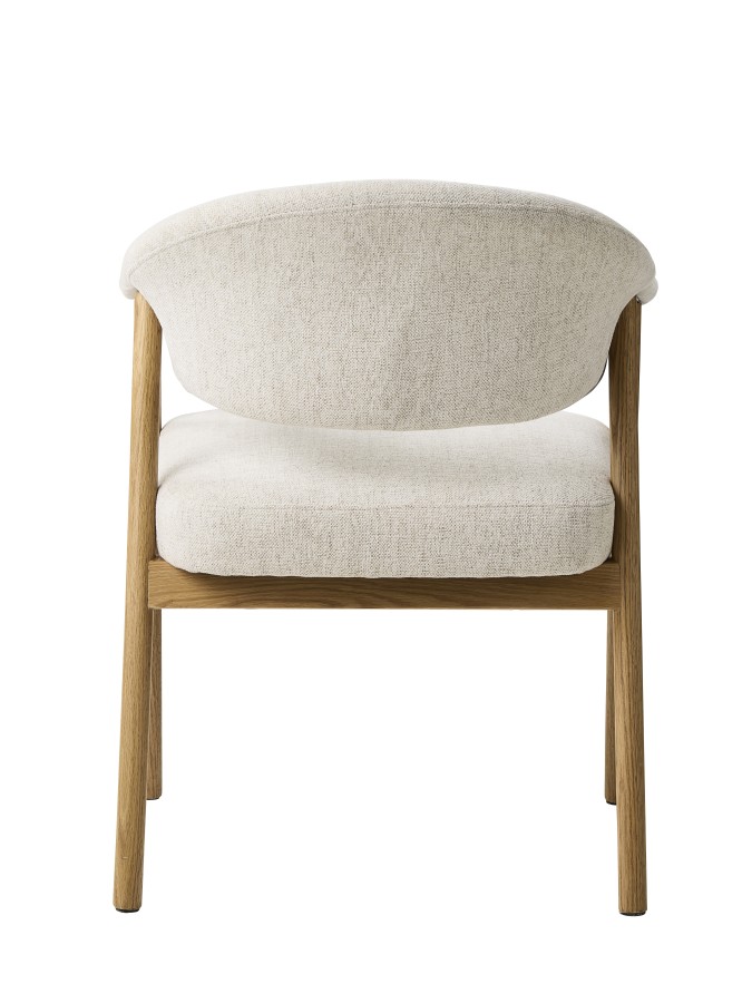 Kėdė natūralaus ąžuolo ELK