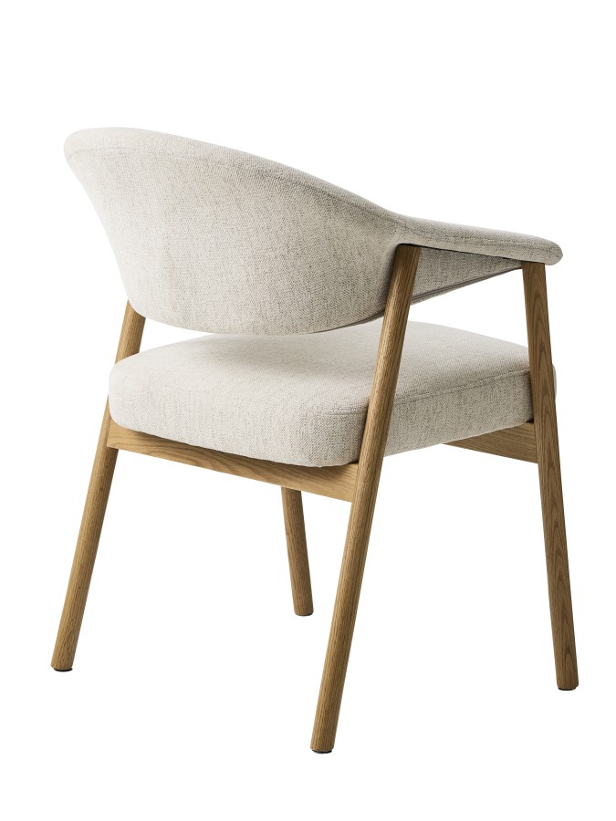 Kėdė natūralaus ąžuolo ELK