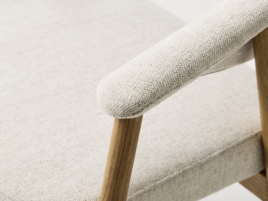 Kėdė natūralaus ąžuolo ELK