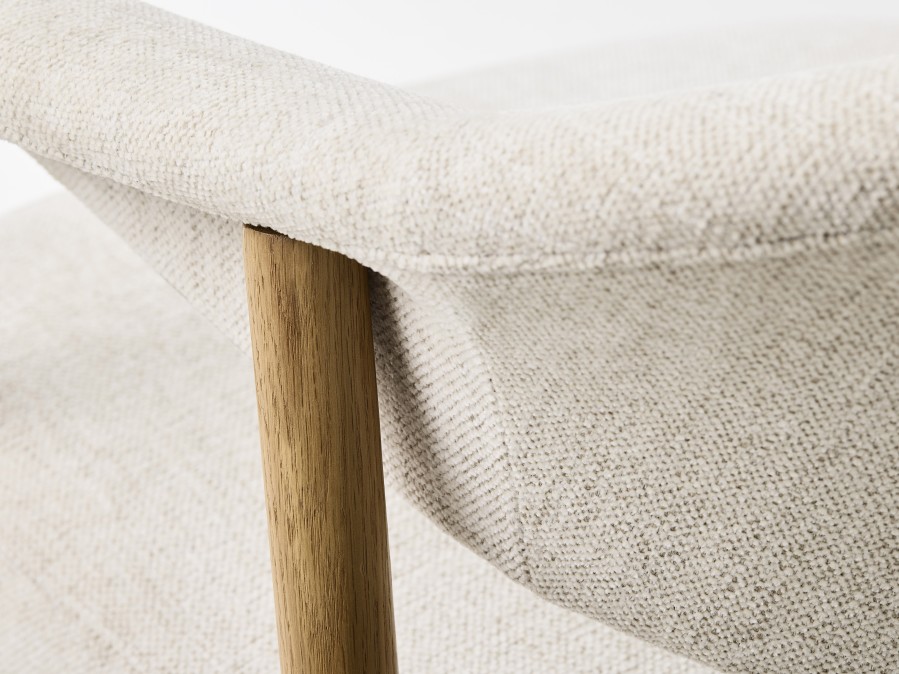 Kėdė natūralaus ąžuolo ELK