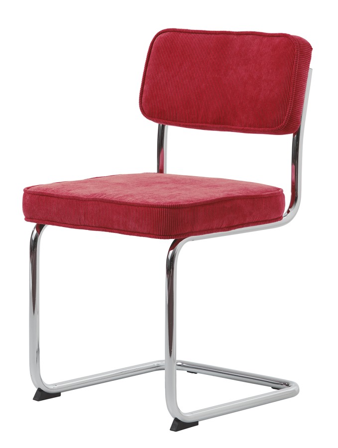 Kėdė raudonas velvetas RUPERT