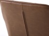 Kėdė ruda (dirbtinė oda) NOLAN