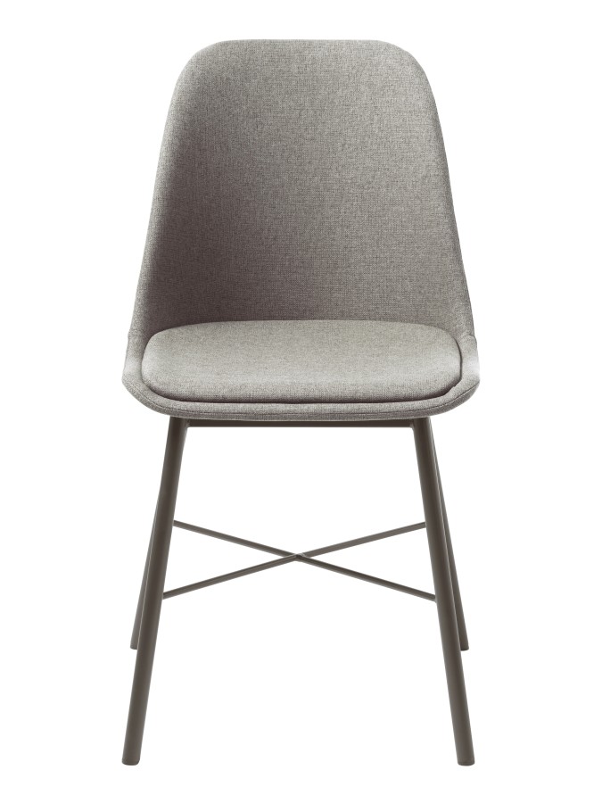 Kėdė šviesiai pilka (medžiaginė) WHISTLER
