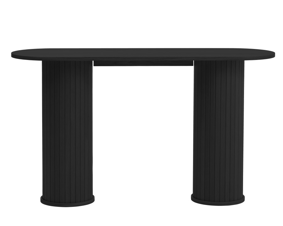Konsolė juodo ąžuolo 130 cm NOLA