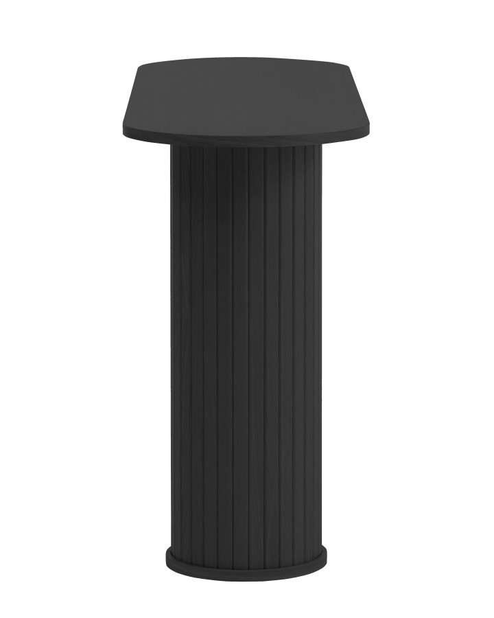 Konsolė juodo ąžuolo 130 cm NOLA