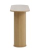 Konsolė natūralaus ąžuolo 130 cm NOLA