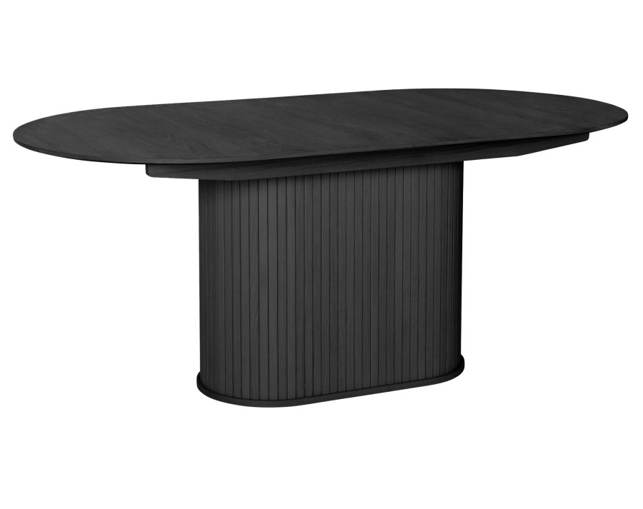 Stalas juodo ąžuolo P180-230 cm NOLA