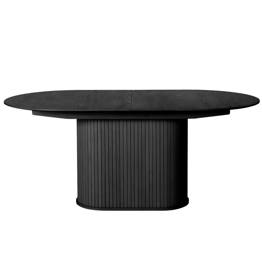 Stalas juodo ąžuolo P180-230 cm NOLA