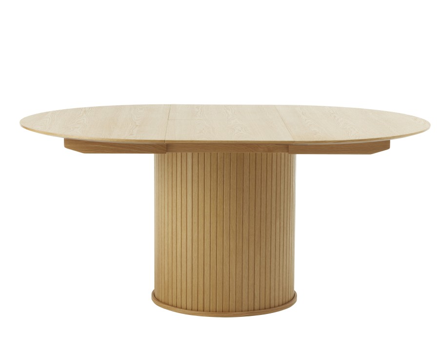 Stalas natūralaus ąžuolo P120-167 cm NOLA