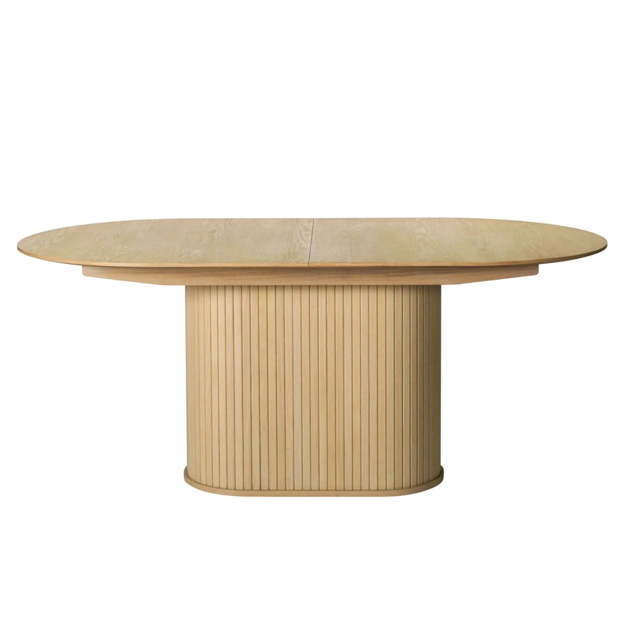 Stalas natūralaus ąžuolo P180-230 cm NOLA