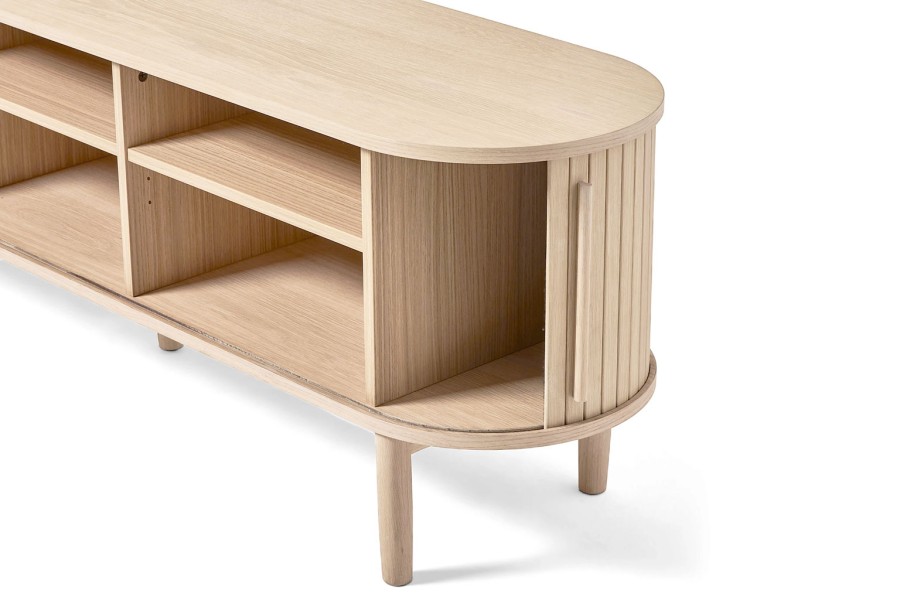 TV spintelė balinto ąžuolo spalva 180 cm META