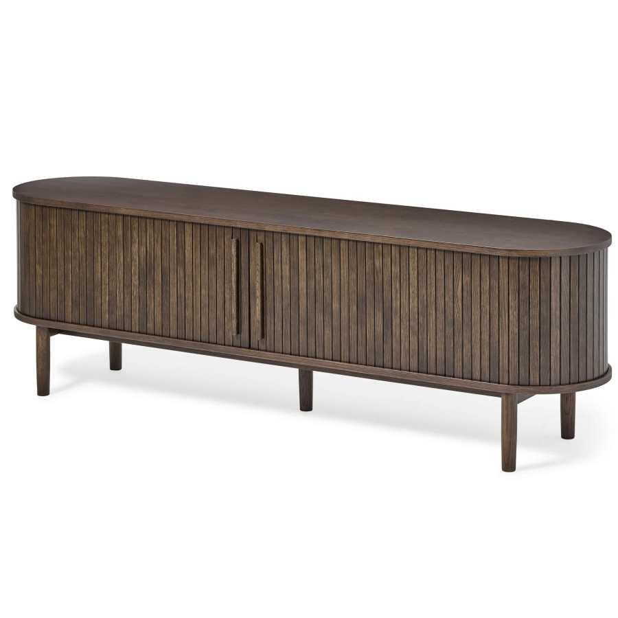 TV spintelė dark espresso spalva 180 cm META